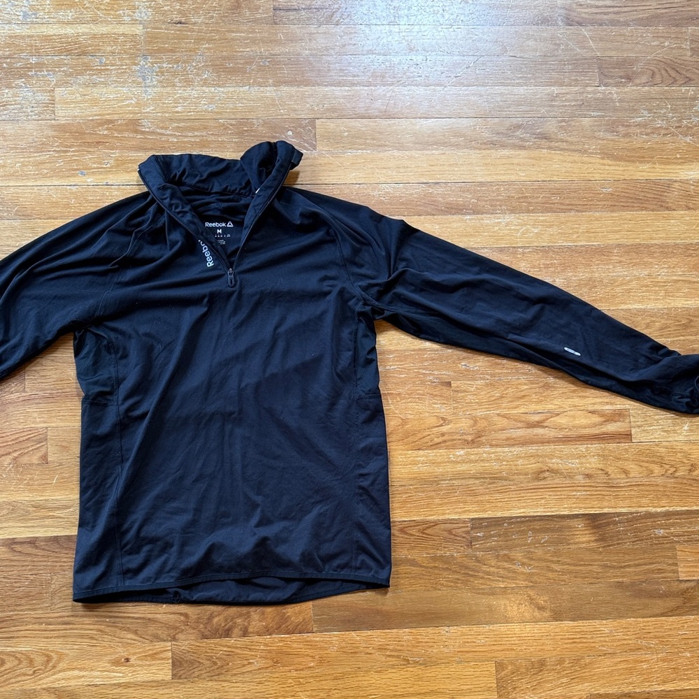 Reebok Black Long Sleeve Top